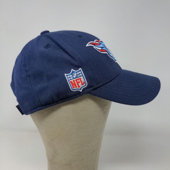 Reebok NFL Men's Strapback Tennessee Titans Hat Blue OSFA Embroidered Logo - Picture 7 of 14